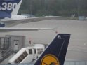 Warten auf den Airbus 380 Koeln Bonn P392